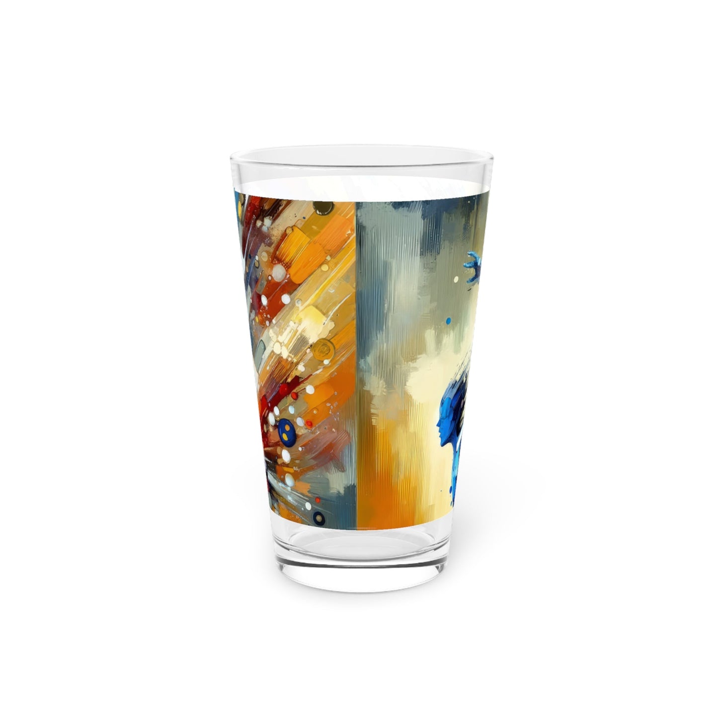 Empowering Mastery Cascade Pint Glass, 16oz - ATUH.ART