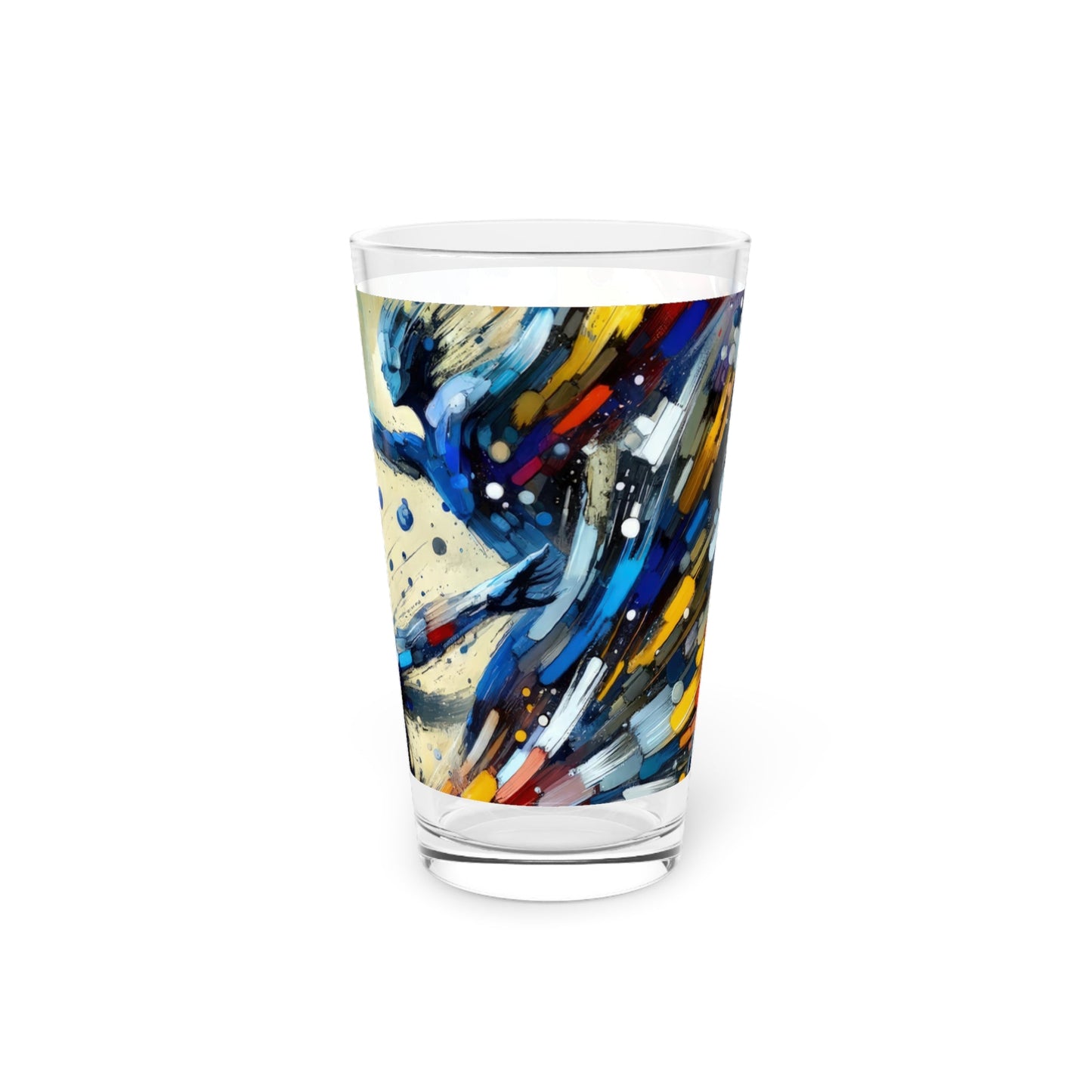 Empowering Mastery Cascade Pint Glass, 16oz - ATUH.ART