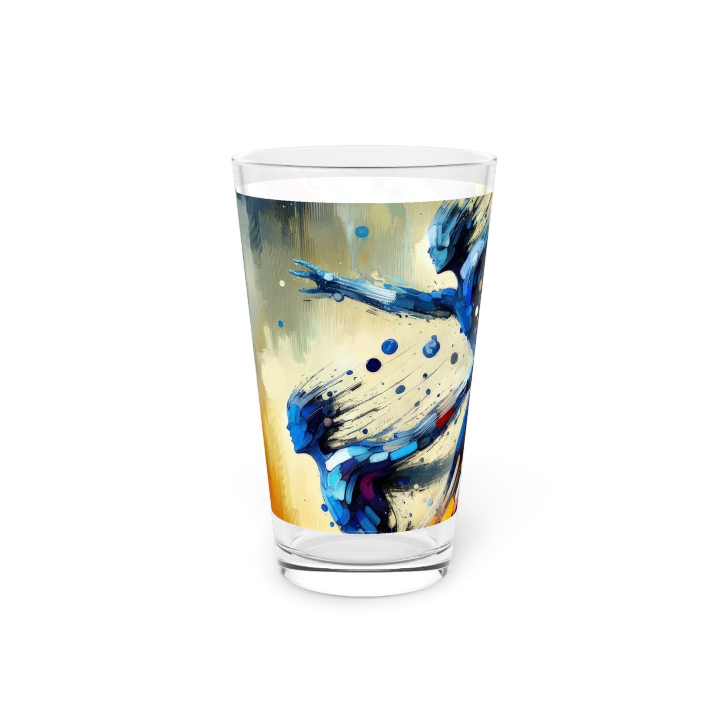 Empowering Mastery Cascade Pint Glass, 16oz - ATUH.ART