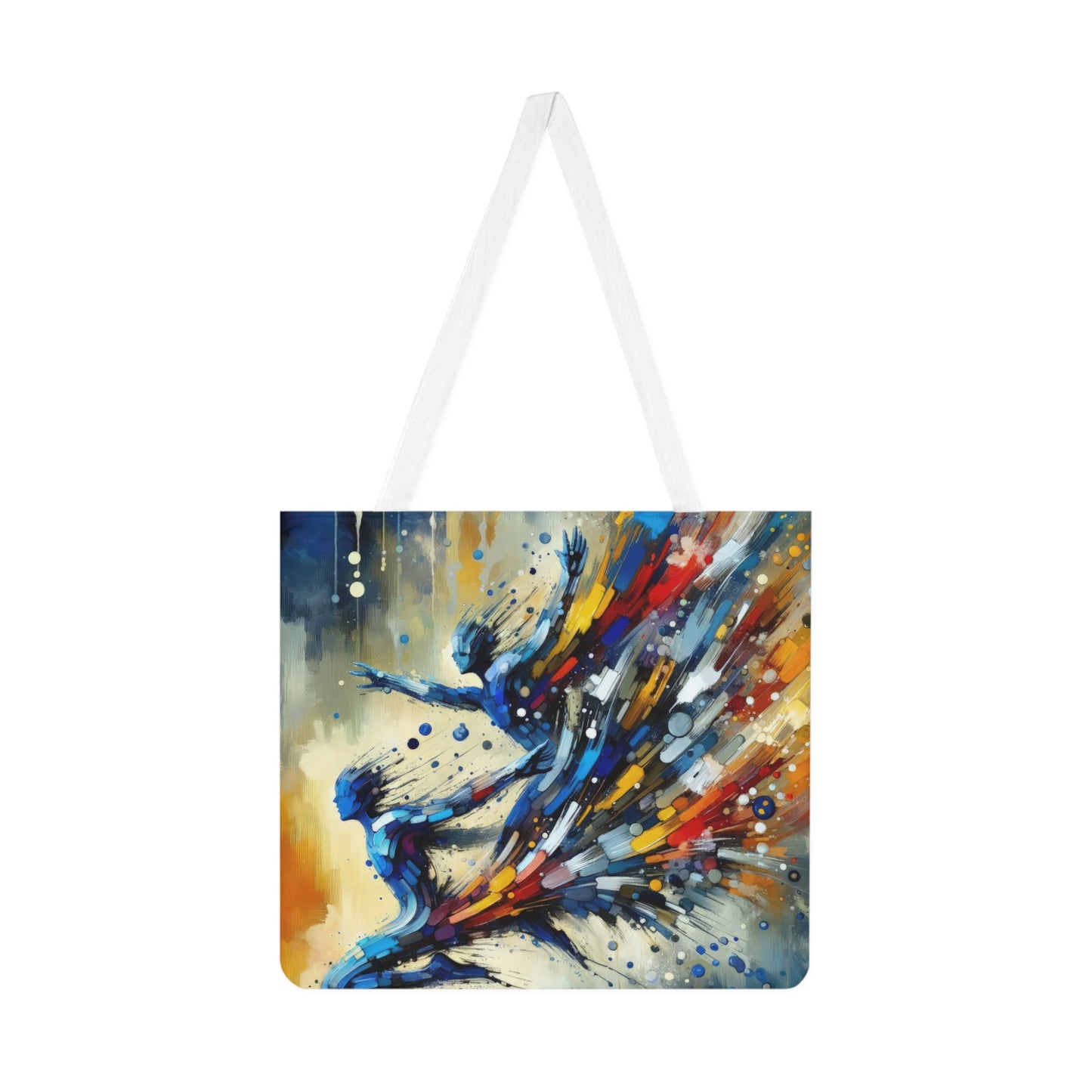 Empowering Mastery Cascade Shoulder Tote Bag (AOP) - ATUH.ART