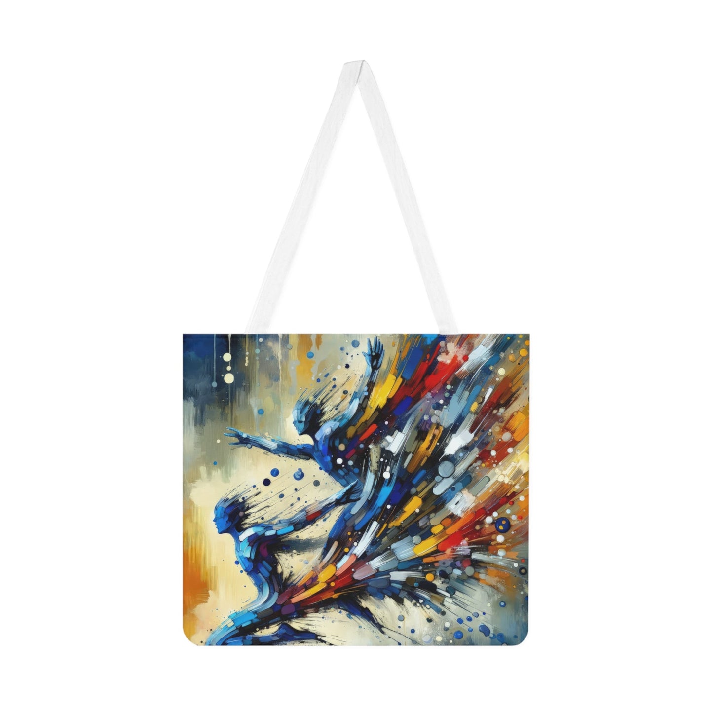 Empowering Mastery Cascade Shoulder Tote Bag (AOP) - ATUH.ART