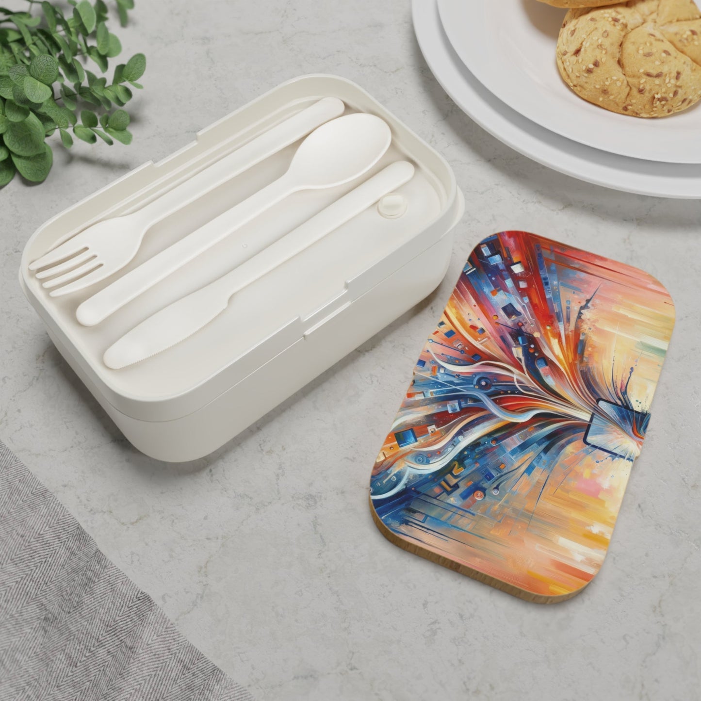 Empowerment Through Technology Bento Lunch Box - ATUH.ART