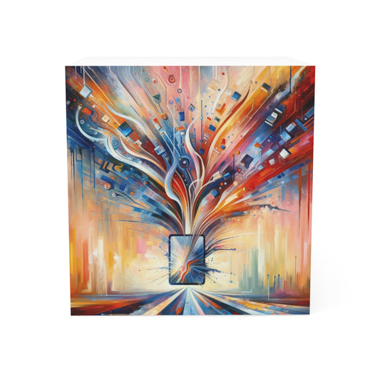 Empowerment Through Technology Note Cube - ATUH.ART