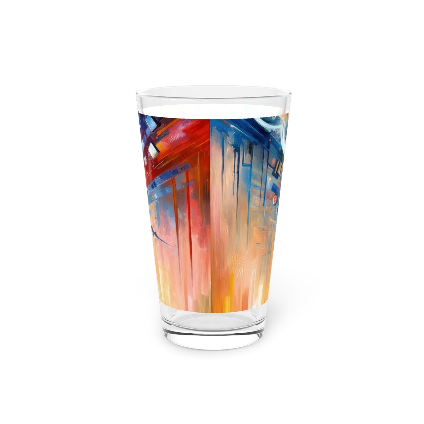 Empowerment Through Technology Pint Glass, 16oz - ATUH.ART