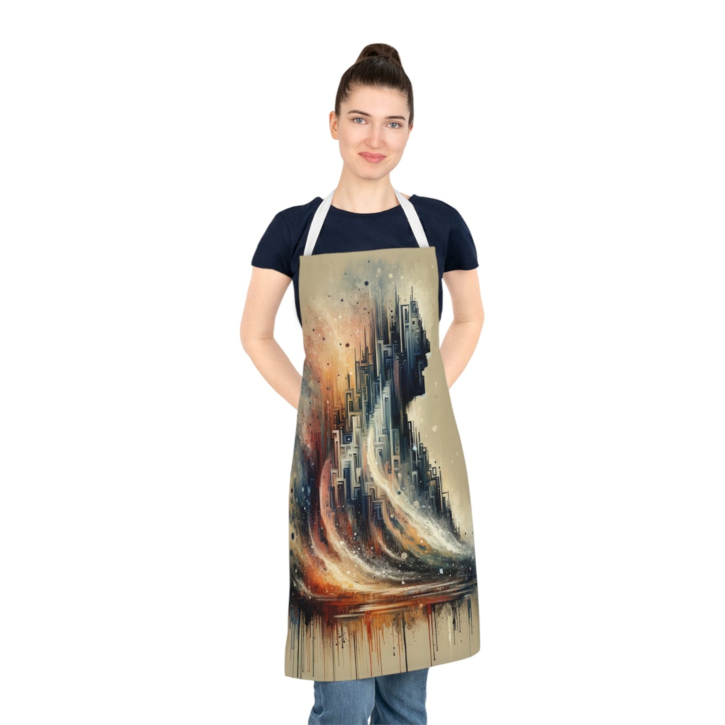 Enduring Echoes Resonance Adult Apron (AOP) - ATUH.ART