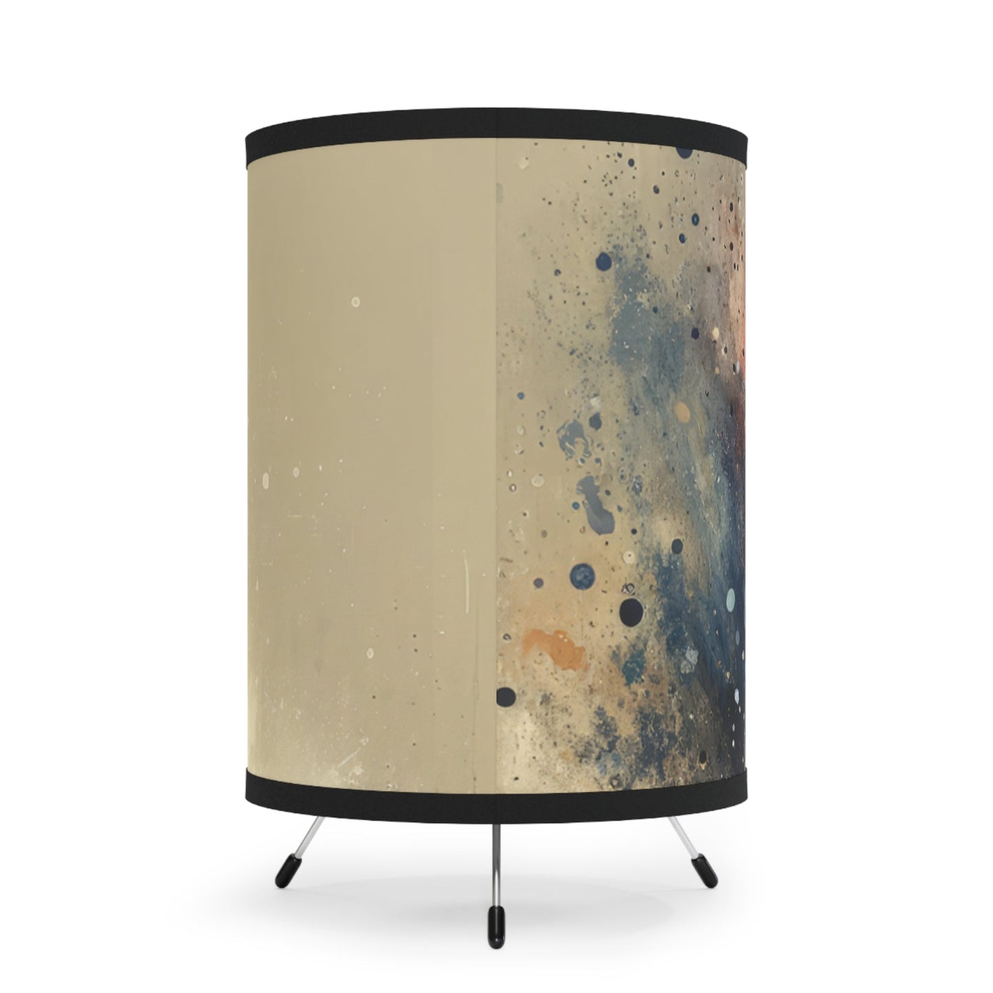 Enduring Echoes Resonance Tripod Lamp with High-Res Printed Shade, US\CA plug - ATUH.ART