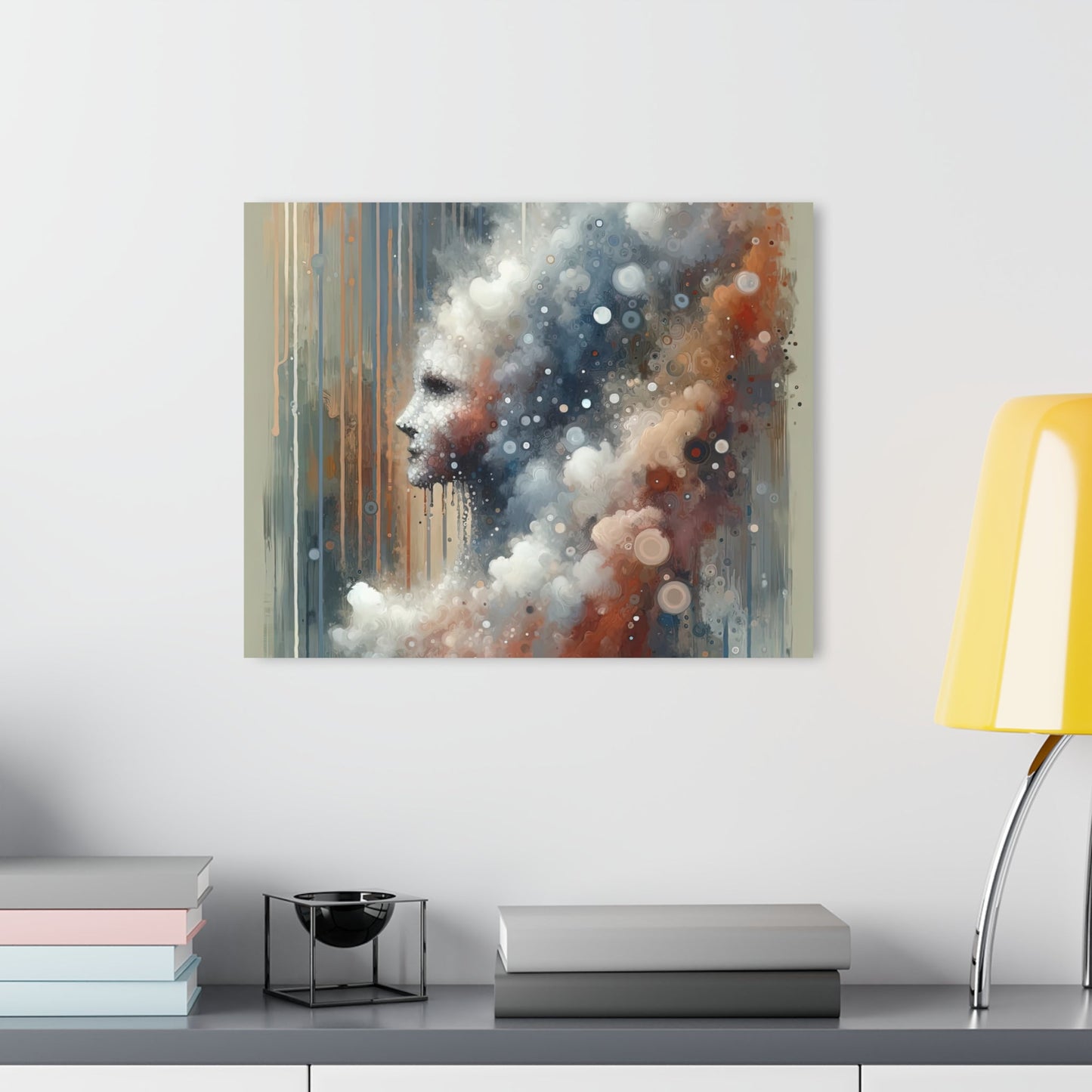 Ephemeral Hour Residue Acrylic Prints (French Cleat Hanging) - ATUH.ART