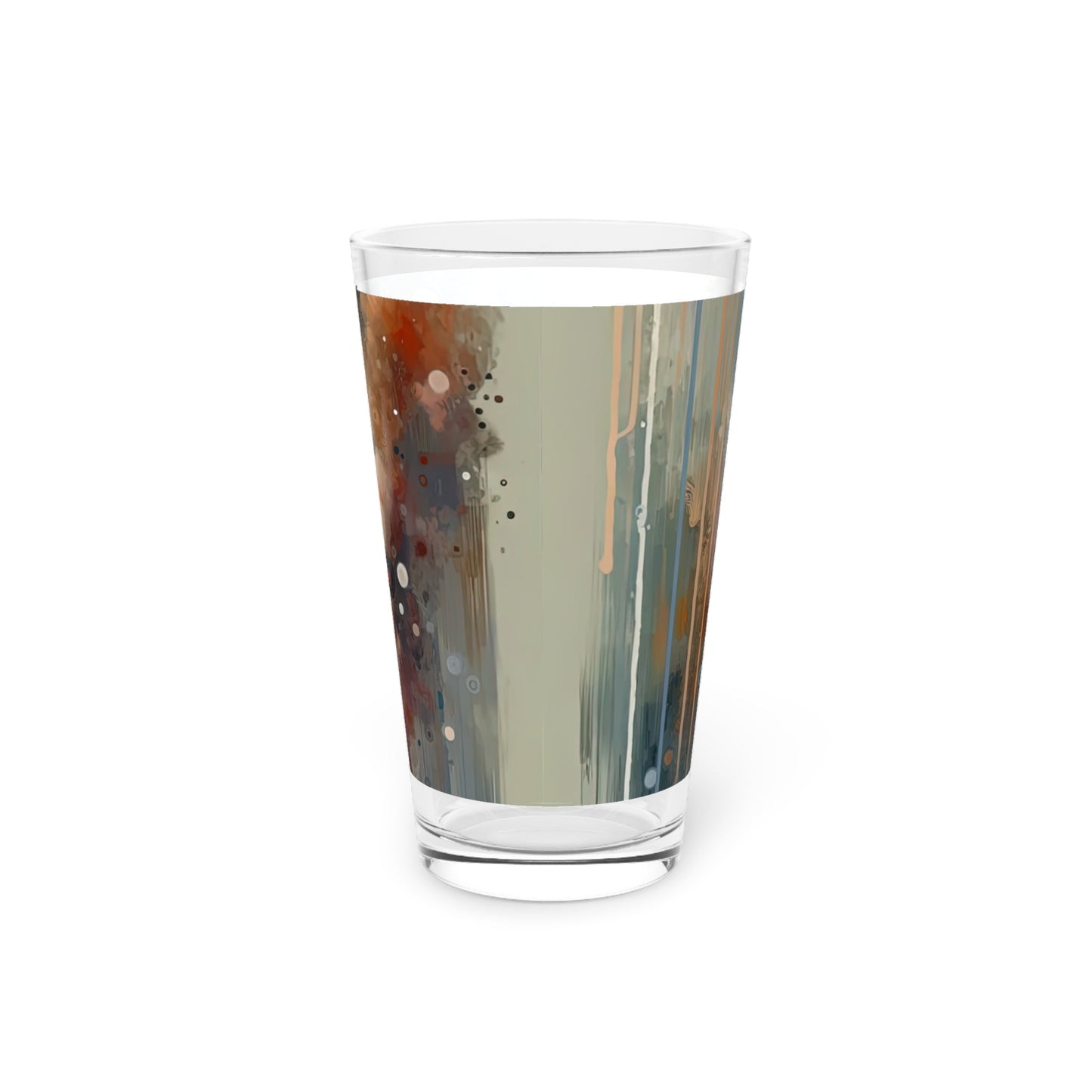 Ephemeral Hour Residue Pint Glass, 16oz - ATUH.ART