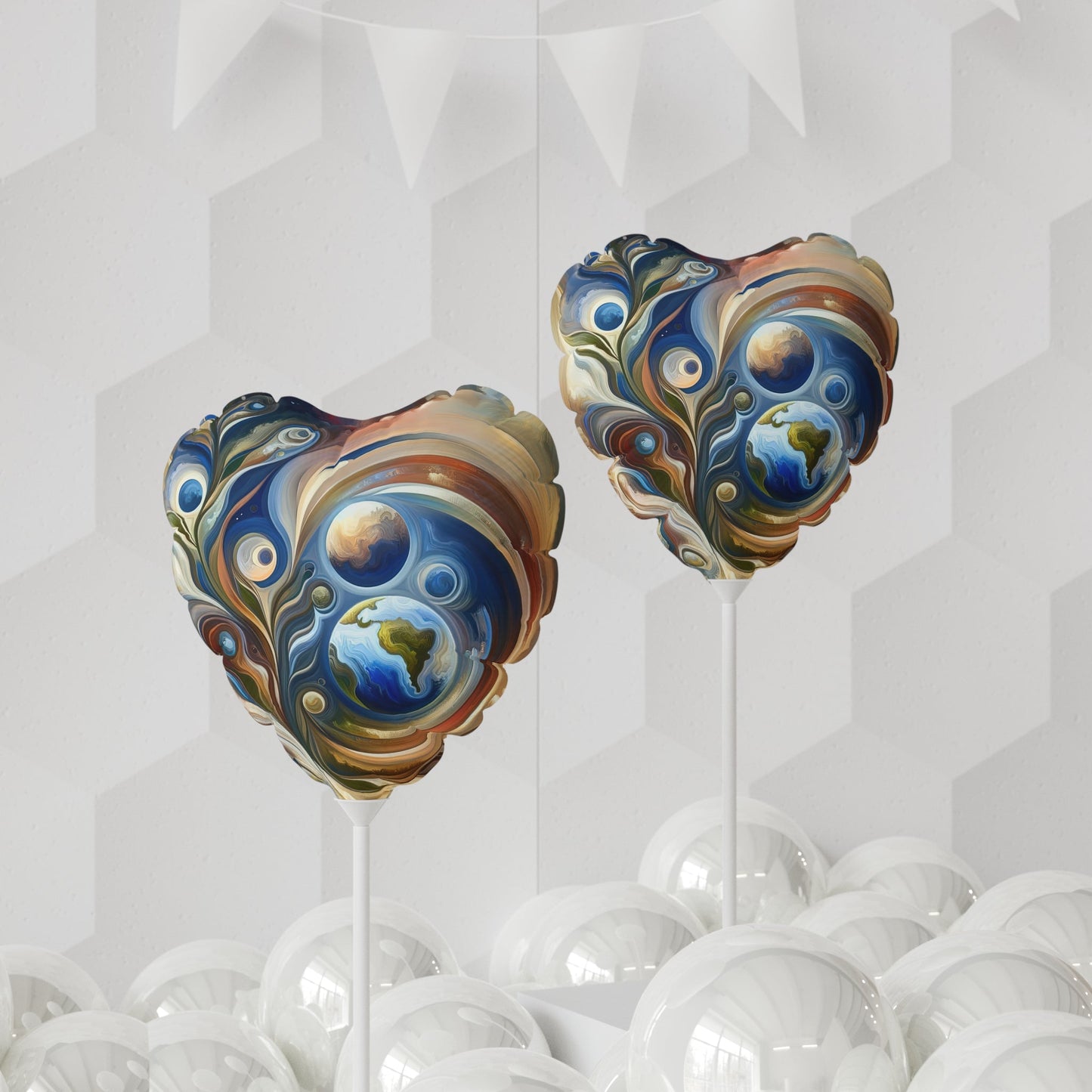 Esoteric Nurturing Gaia Balloon (Round and Heart-shaped), 11" - ATUH.ART