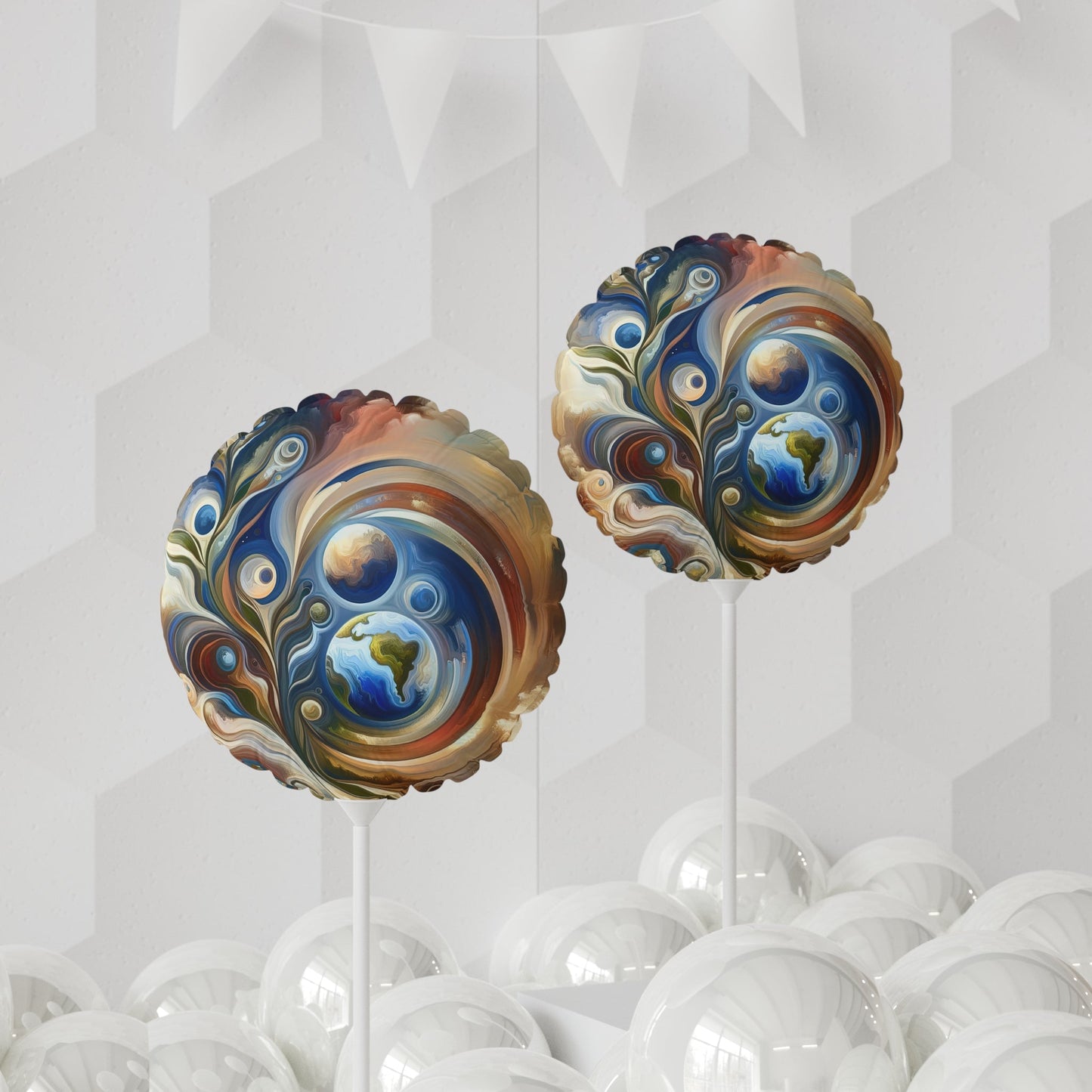 Esoteric Nurturing Gaia Balloon (Round and Heart-shaped), 11" - ATUH.ART
