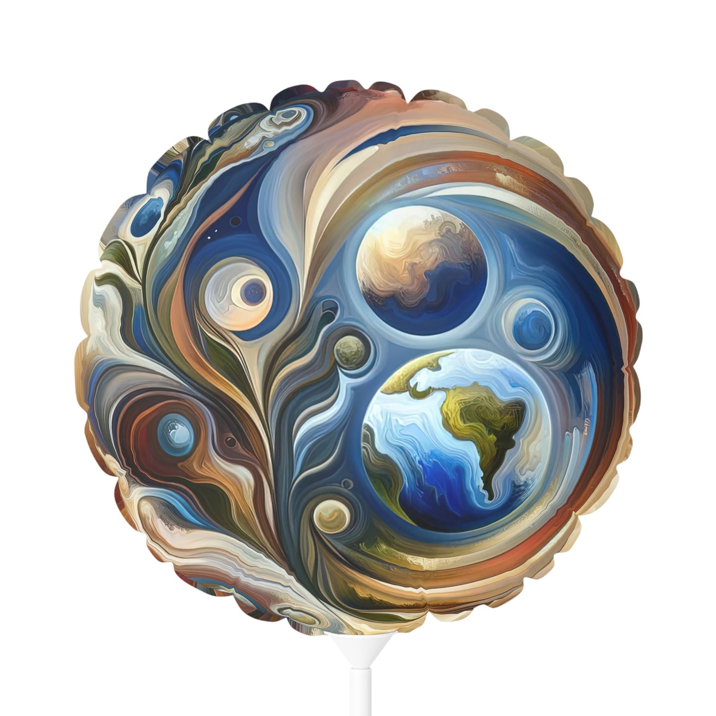 Esoteric Nurturing Gaia Balloon (Round and Heart-shaped), 11" - ATUH.ART