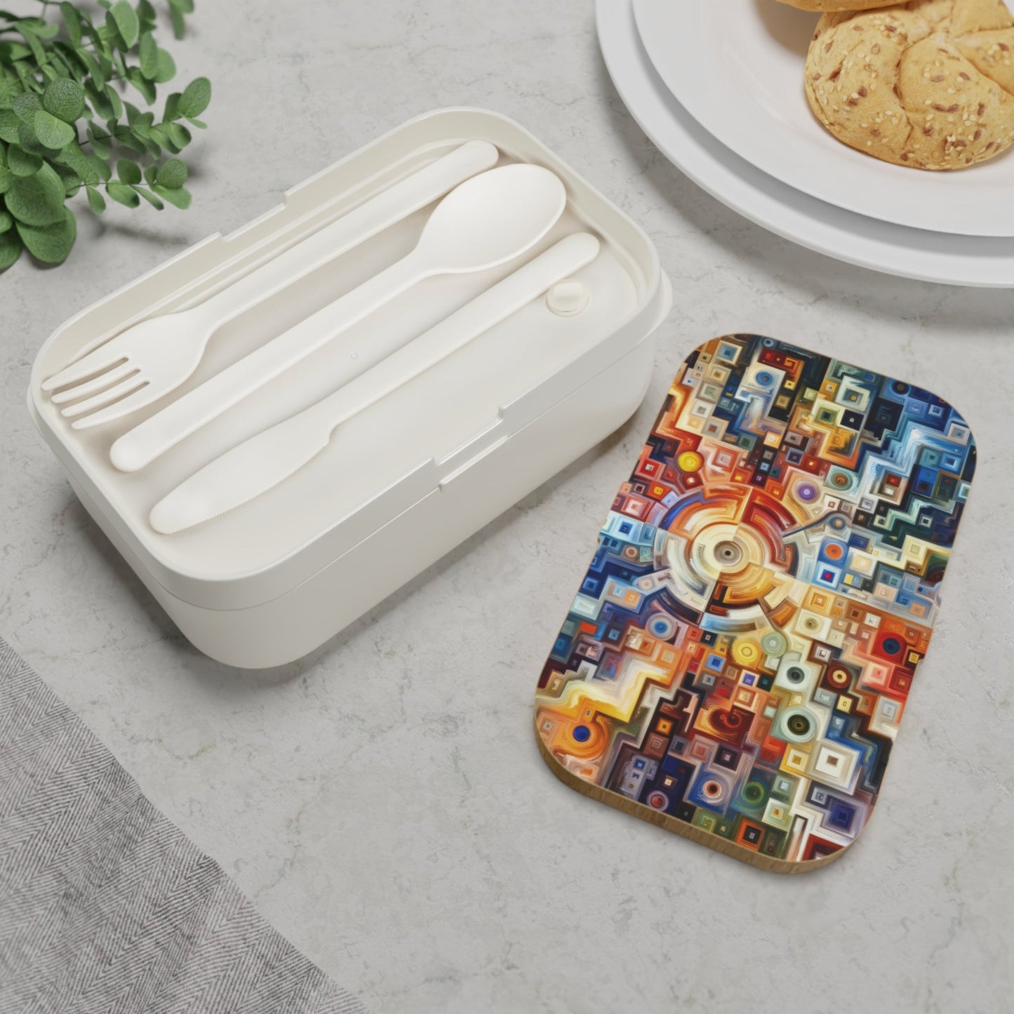 Essence Kaleidoscope Tapestry Bento Lunch Box - ATUH.ART