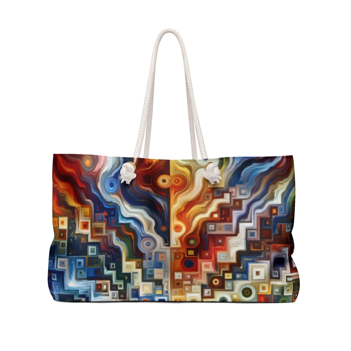 Essence Kaleidoscope Tapestry Weekender Bag - ATUH.ART
