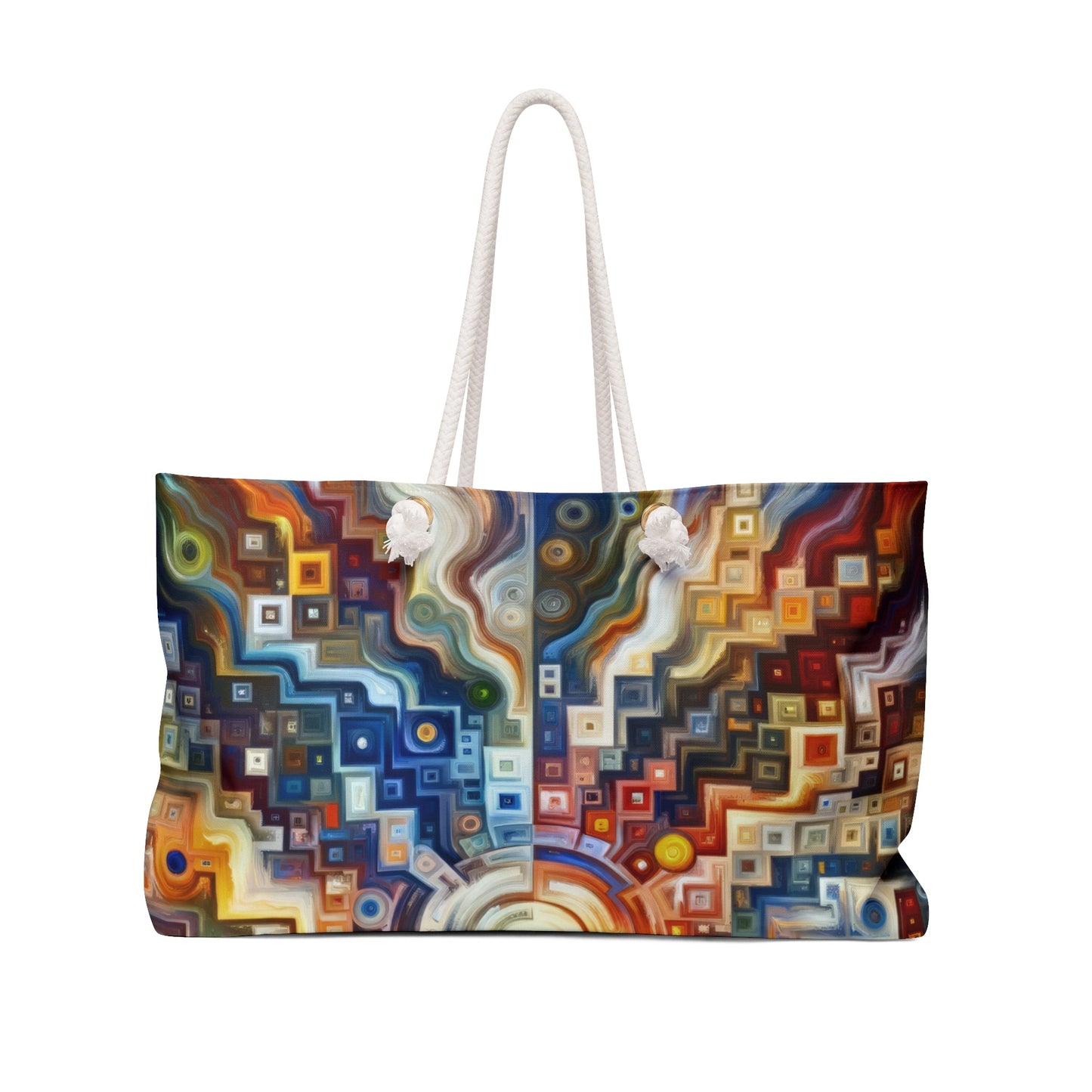 Essence Kaleidoscope Tapestry Weekender Bag - ATUH.ART