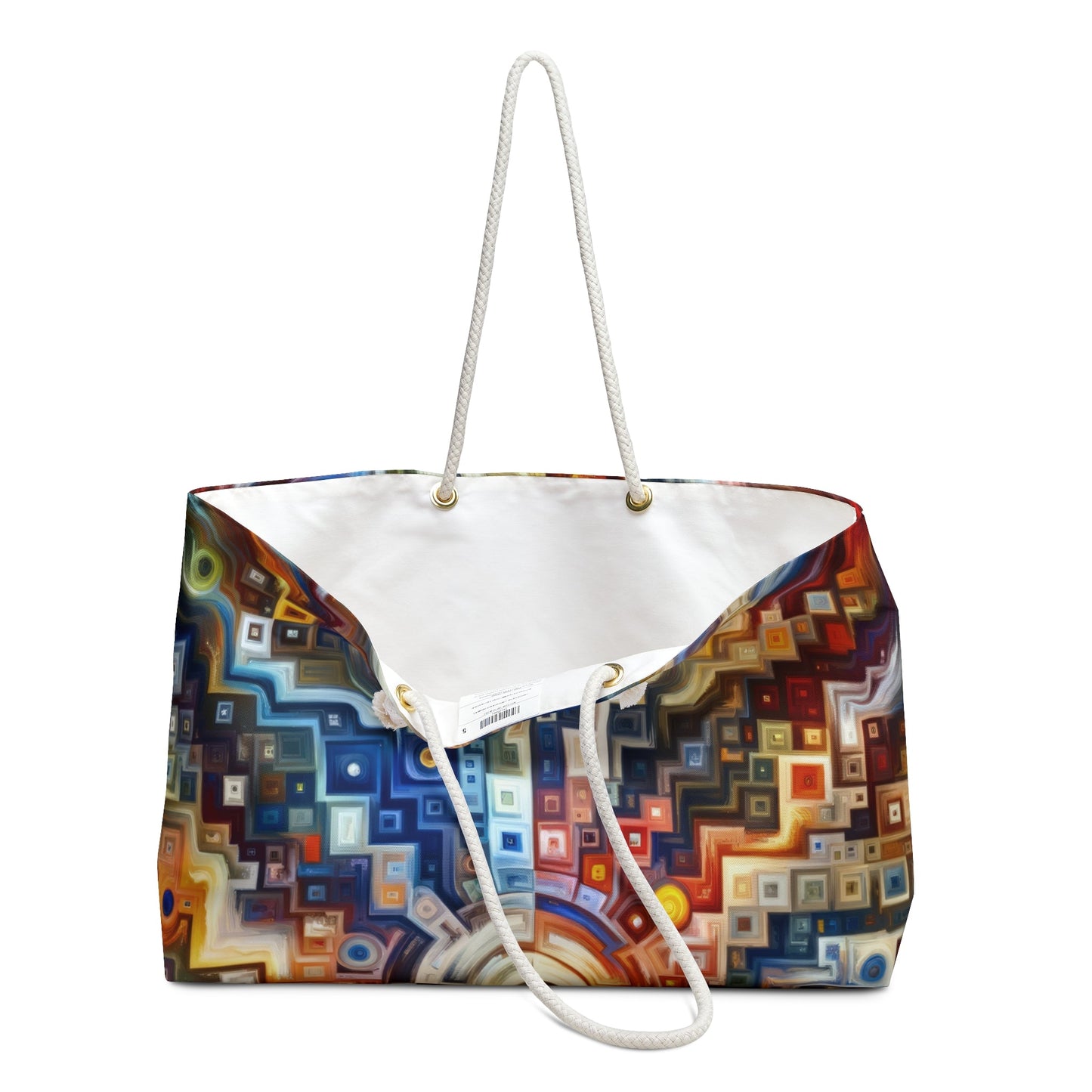 Essence Kaleidoscope Tapestry Weekender Bag - ATUH.ART