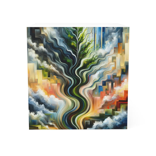 Eternal Digital Contrast Note Cube - ATUH.ART