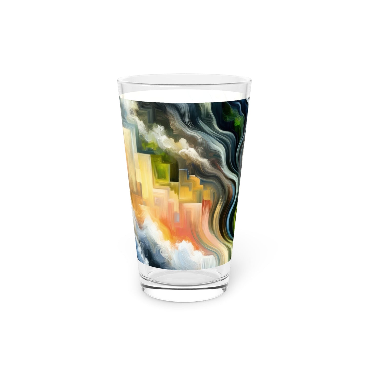 Eternal Digital Contrast Pint Glass, 16oz - ATUH.ART