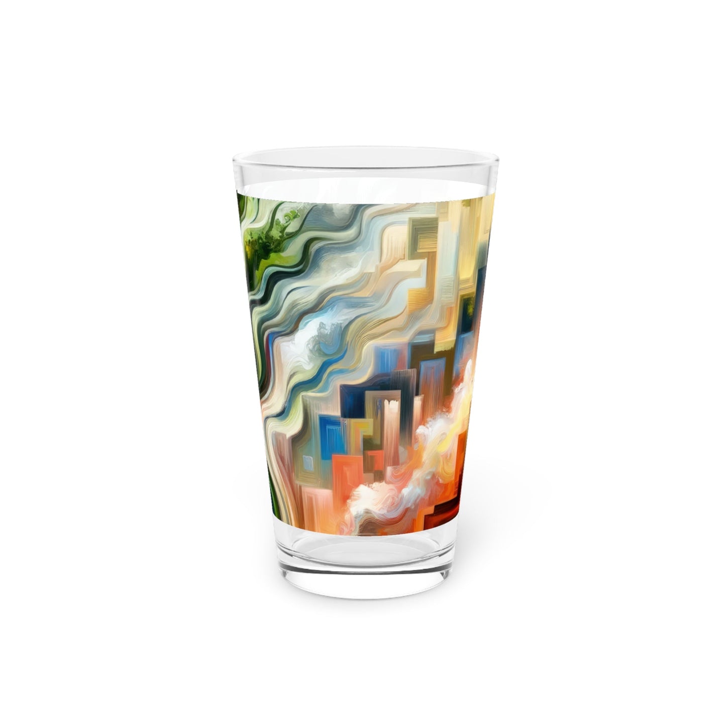 Eternal Digital Contrast Pint Glass, 16oz - ATUH.ART