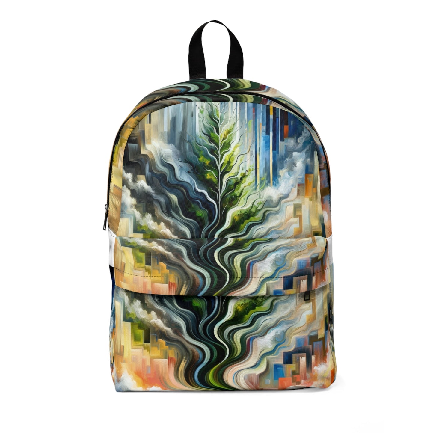 Eternal Digital Contrast Unisex Classic Backpack - ATUH.ART