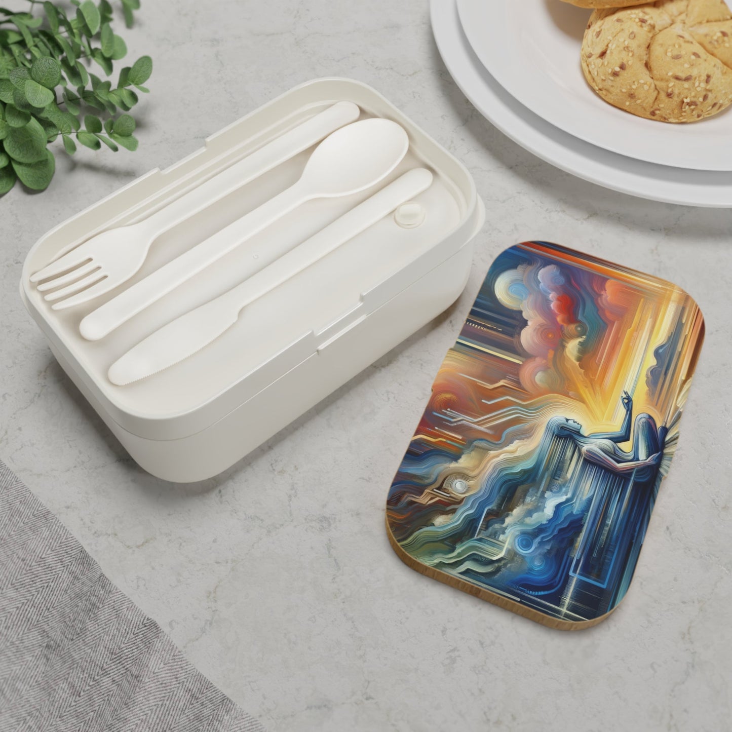 Eternal Digital Meditation Bento Lunch Box - ATUH.ART