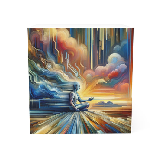Eternal Digital Meditation Note Cube - ATUH.ART