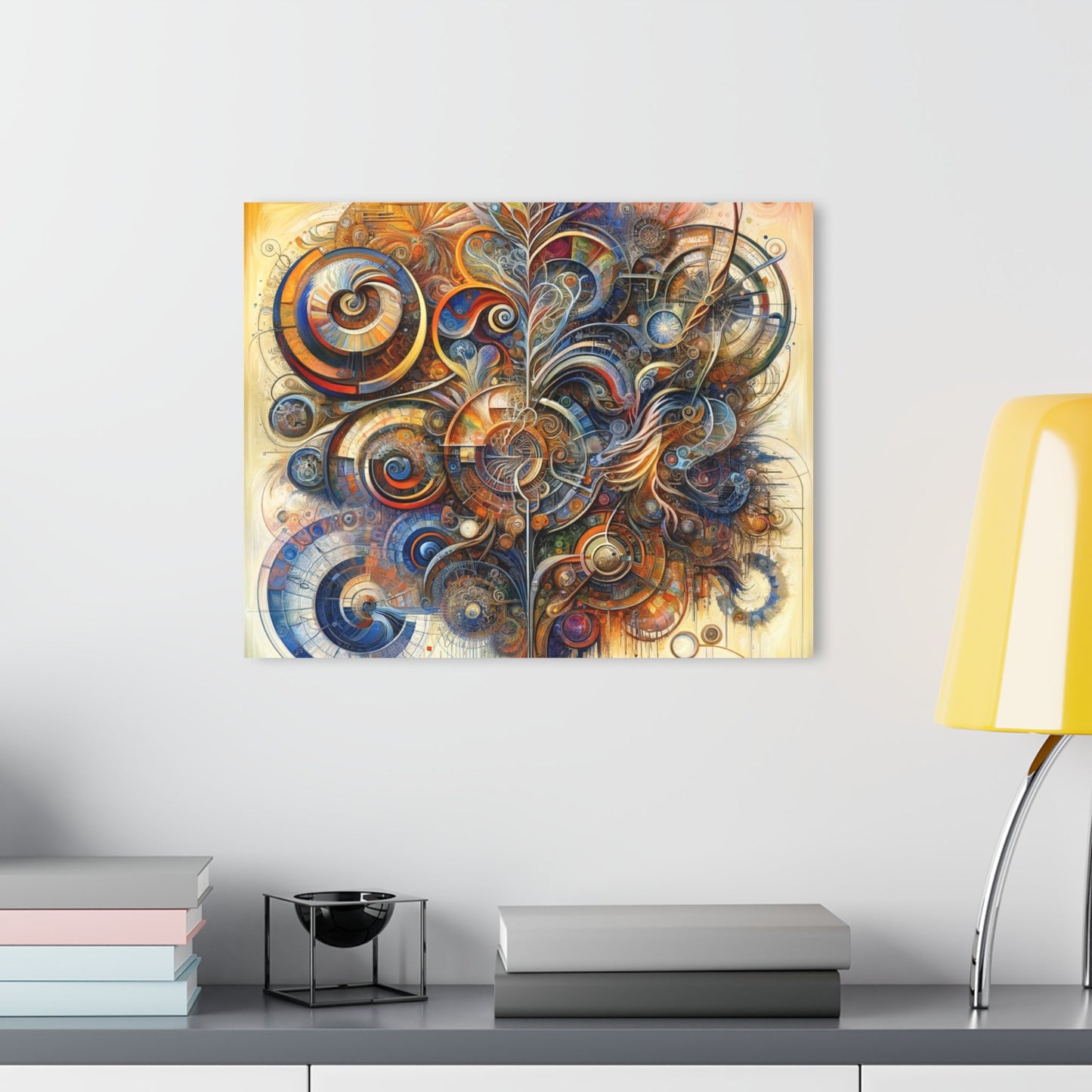 Ethos Web Abstract Acrylic Prints (French Cleat Hanging) - ATUH.ART