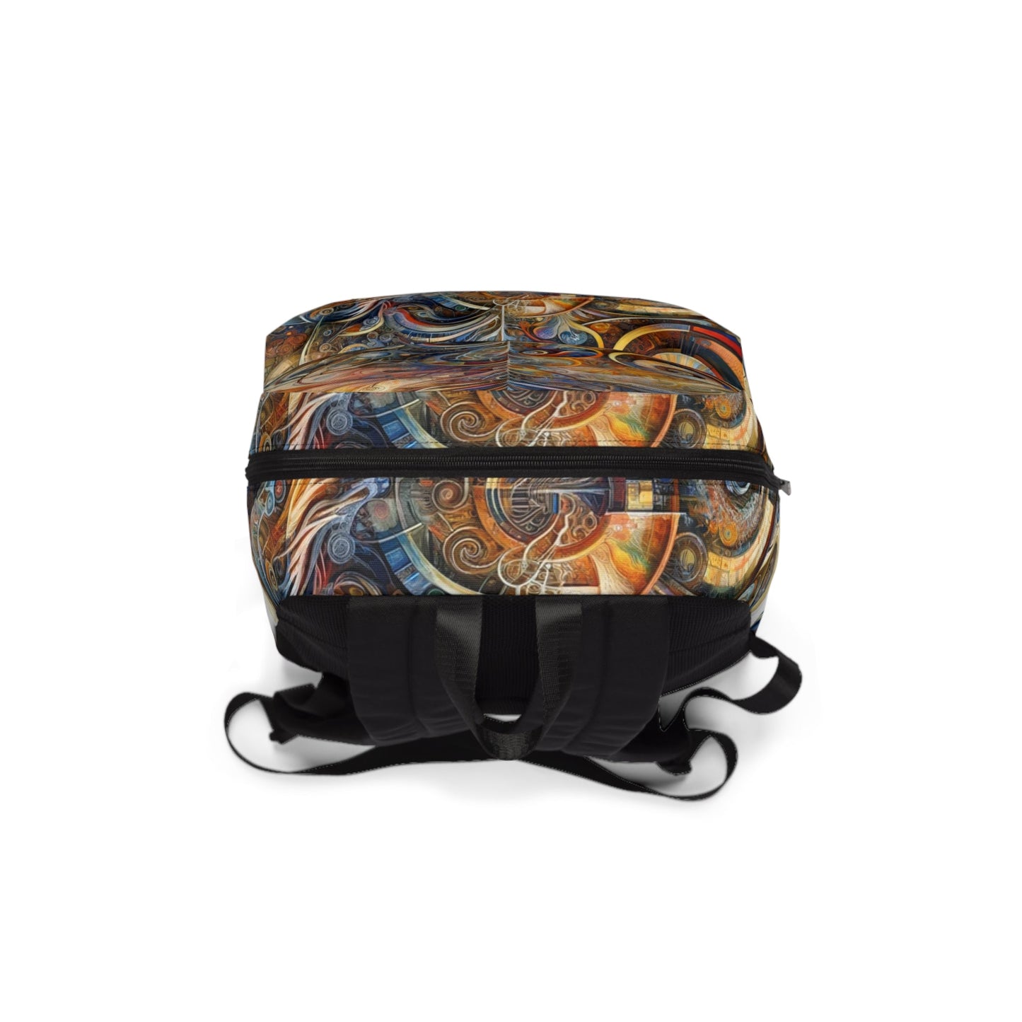 Ethos Web Abstract Unisex Classic Backpack - ATUH.ART
