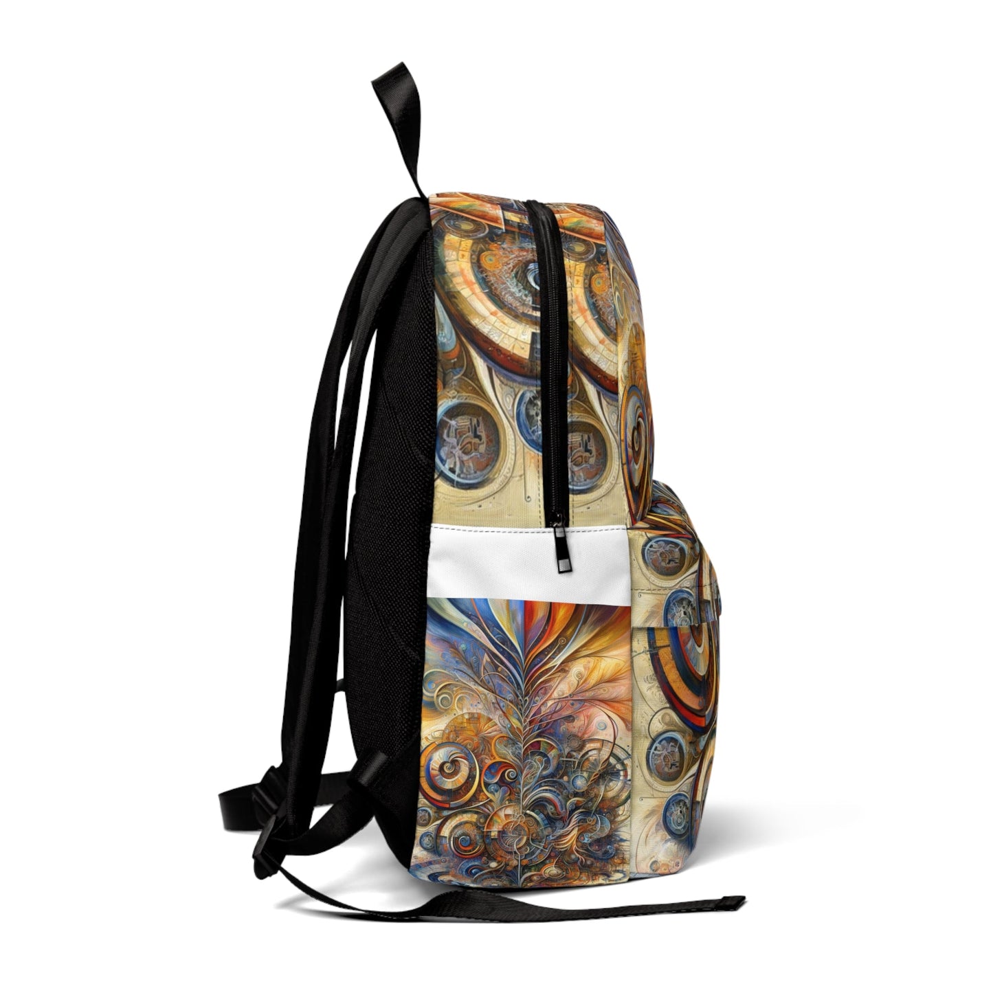 Ethos Web Abstract Unisex Classic Backpack - ATUH.ART