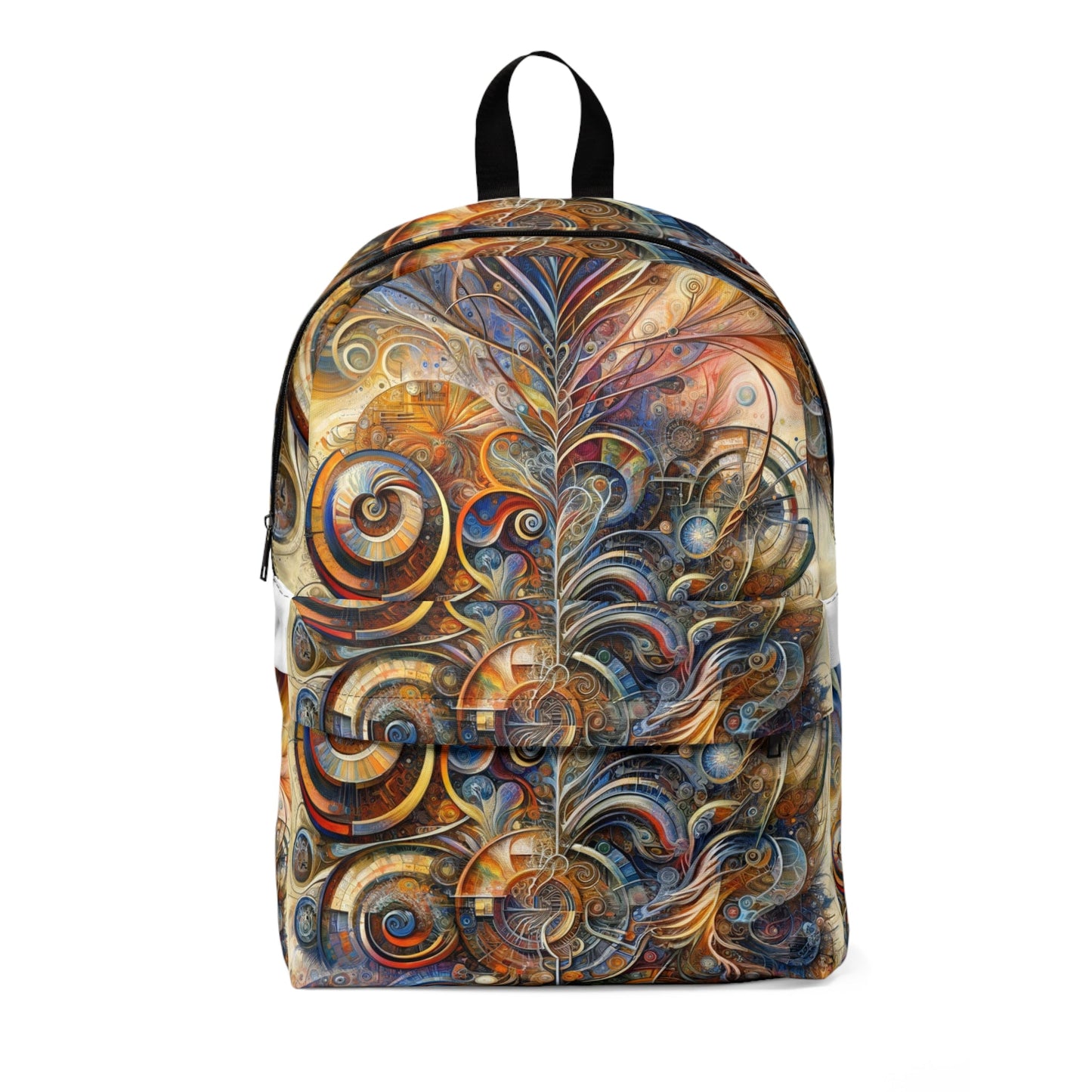 Ethos Web Abstract Unisex Classic Backpack - ATUH.ART