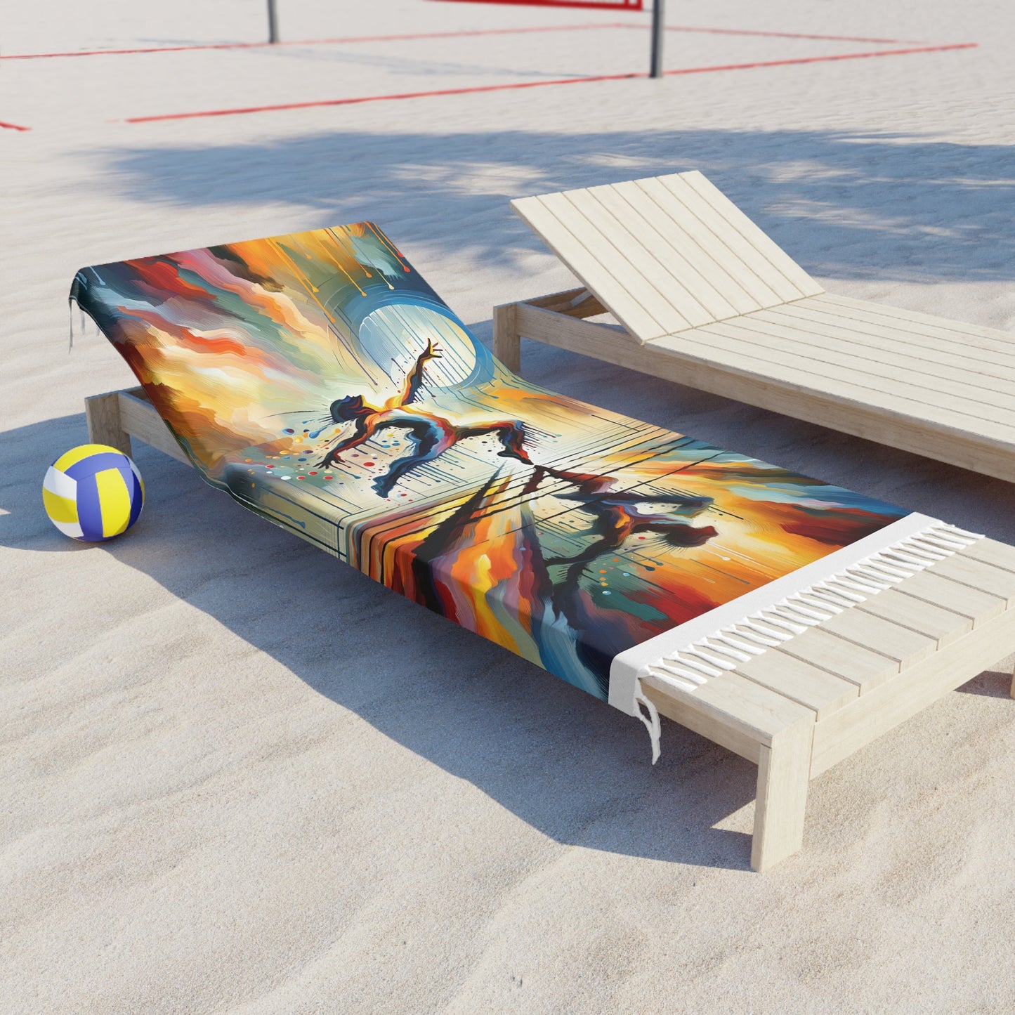 Expressive Dance Reflection Boho Beach Cloth - ATUH.ART