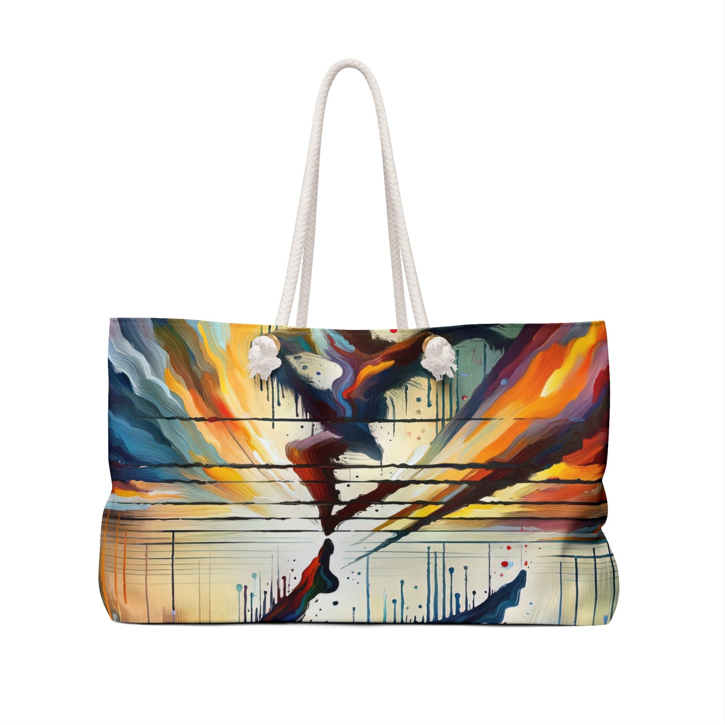 Expressive Dance Reflection Weekender Bag - ATUH.ART