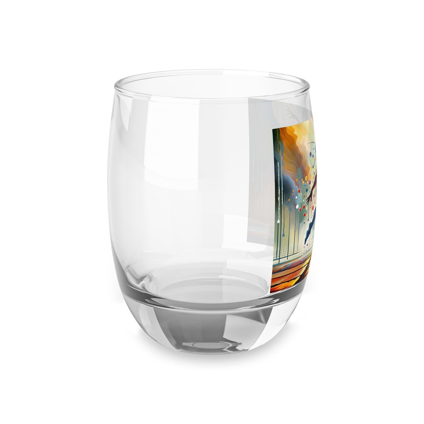 Expressive Dance Reflection Whiskey Glass - ATUH.ART