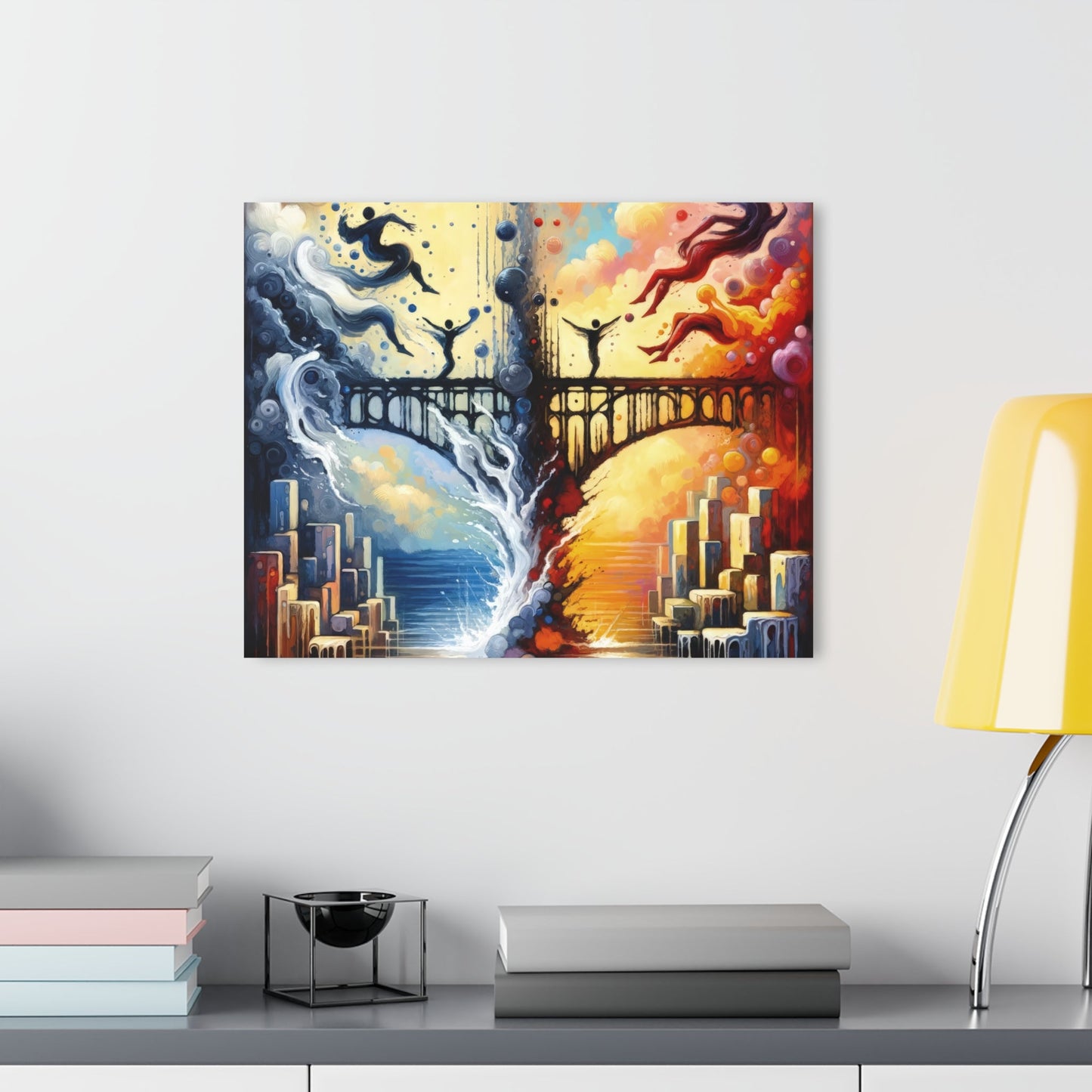 Faithful Diving Bridges Acrylic Prints (French Cleat Hanging) - ATUH.ART
