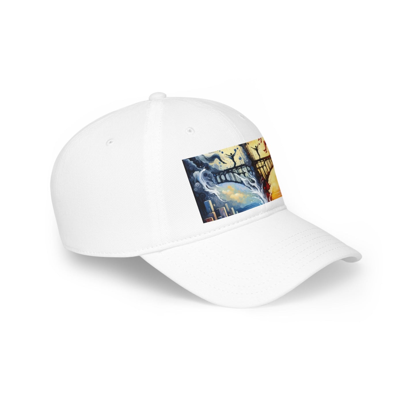 Faithful Diving Bridges Low Profile Baseball Cap - ATUH.ART