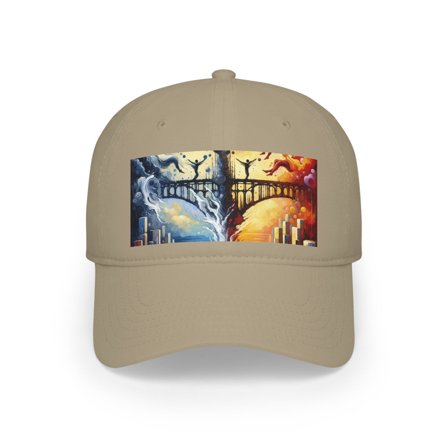 Faithful Diving Bridges Low Profile Baseball Cap - ATUH.ART