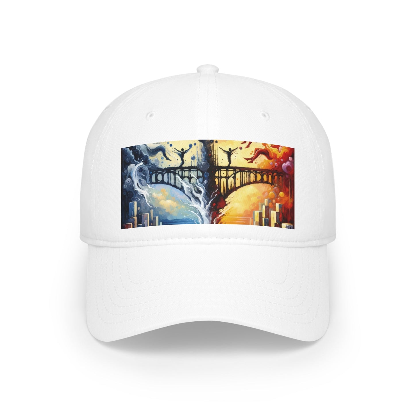 Faithful Diving Bridges Low Profile Baseball Cap - ATUH.ART