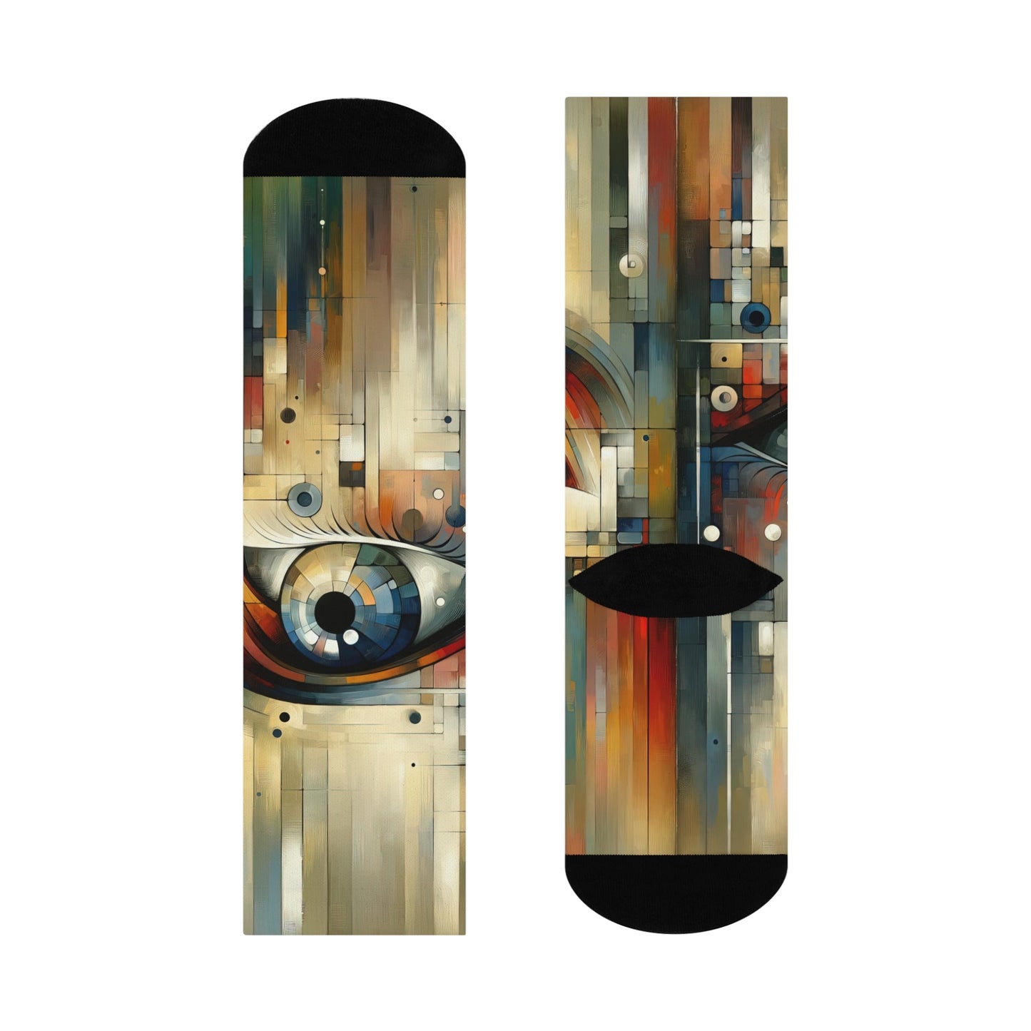 Focused Vision Quest Cushioned Crew Socks - ATUH.ART