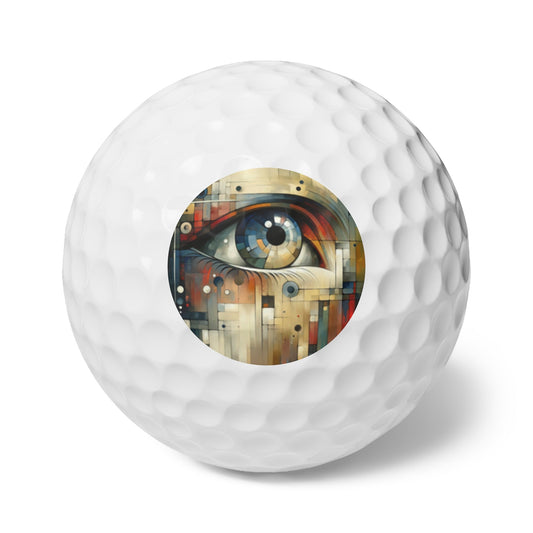 Focused Vision Quest Golf Balls, 6pcs - ATUH.ART