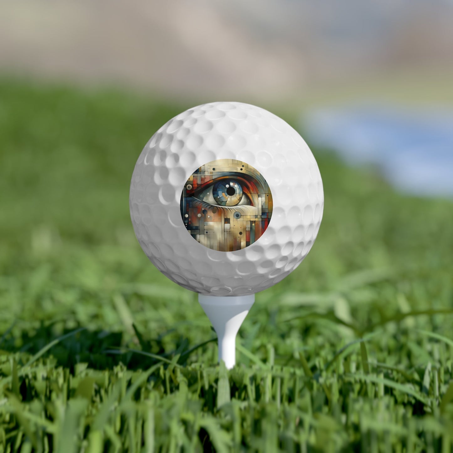 Focused Vision Quest Golf Balls, 6pcs - ATUH.ART