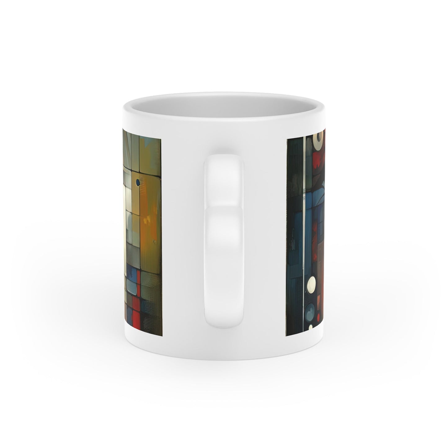 Focused Vision Quest Heart-Shaped Mug - ATUH.ART