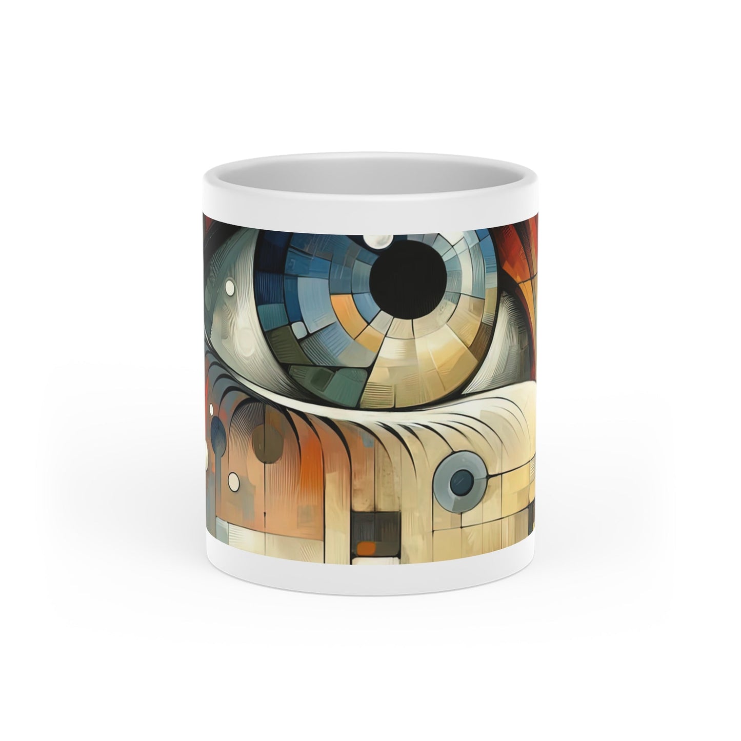 Focused Vision Quest Heart-Shaped Mug - ATUH.ART