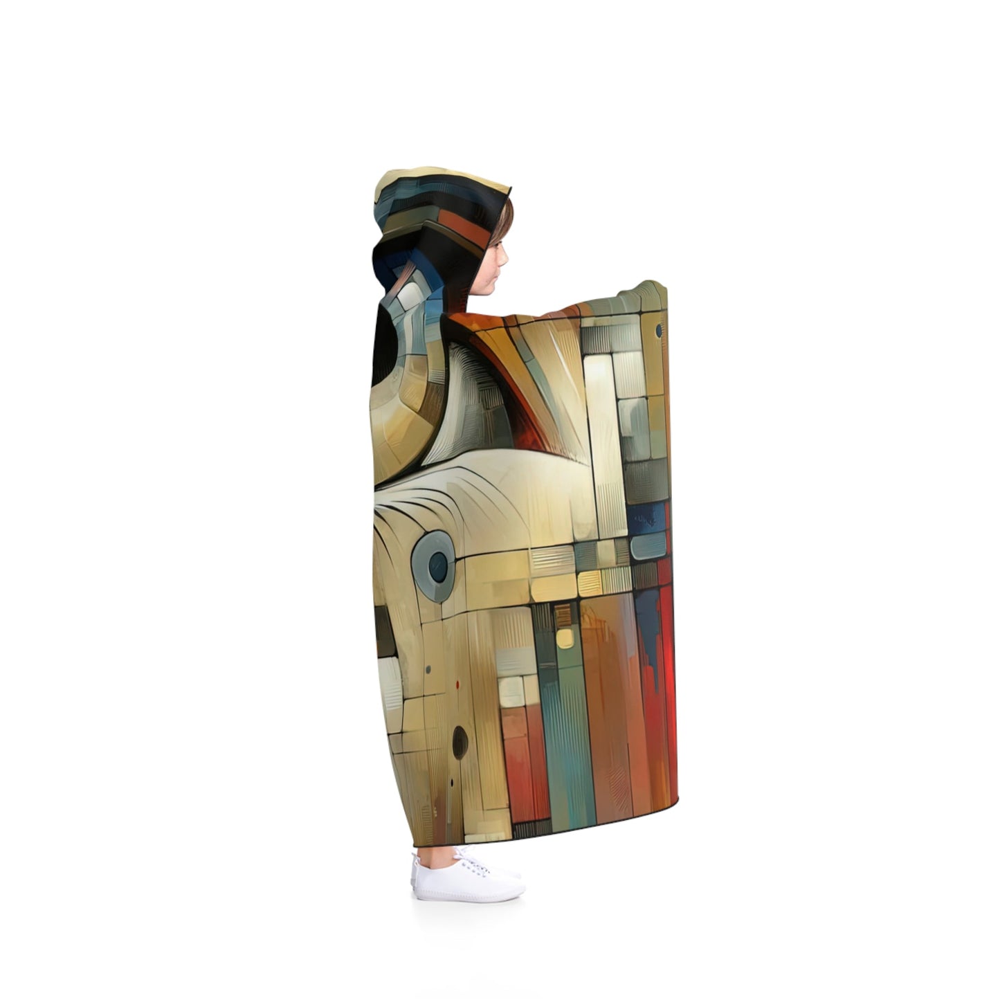 Focused Vision Quest Hooded Blanket - ATUH.ART