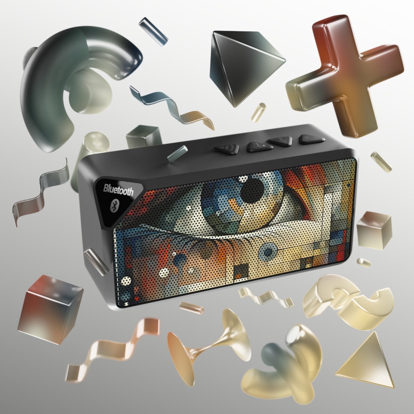 Focused Vision Quest Jabba Bluetooth Speaker - ATUH.ART