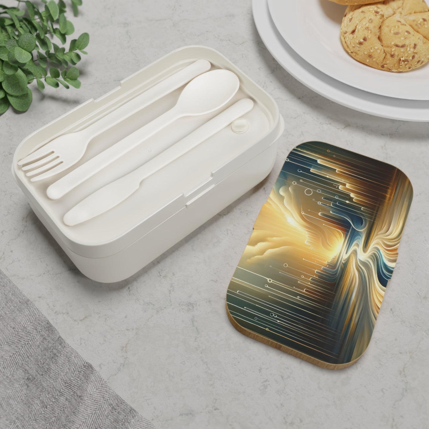 Frequency Shift Evocative Bento Lunch Box - ATUH.ART