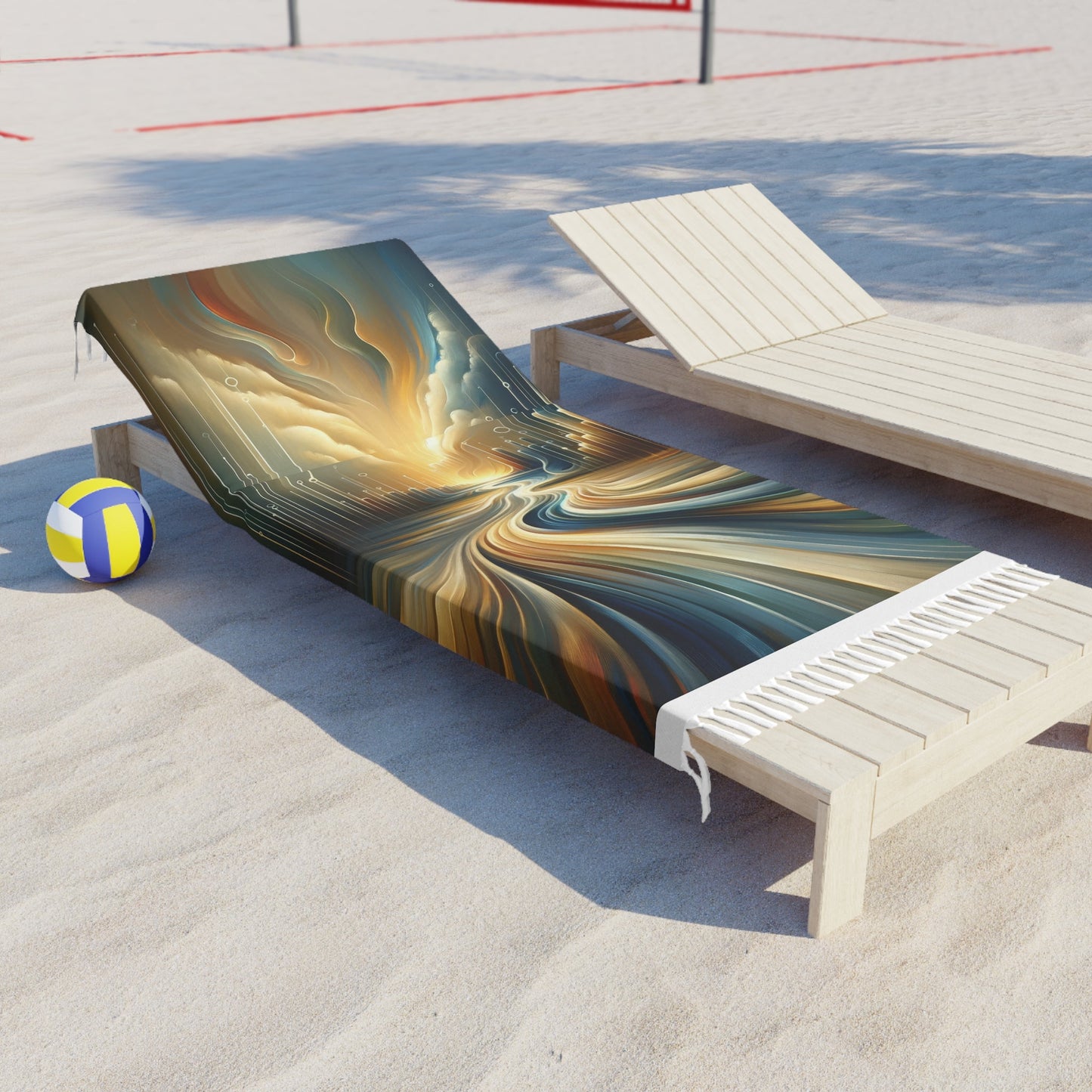 Frequency Shift Evocative Boho Beach Cloth - ATUH.ART