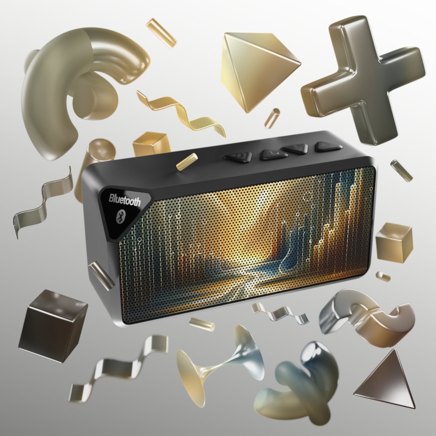 Frequency Shift Evocative Jabba Bluetooth Speaker - ATUH.ART