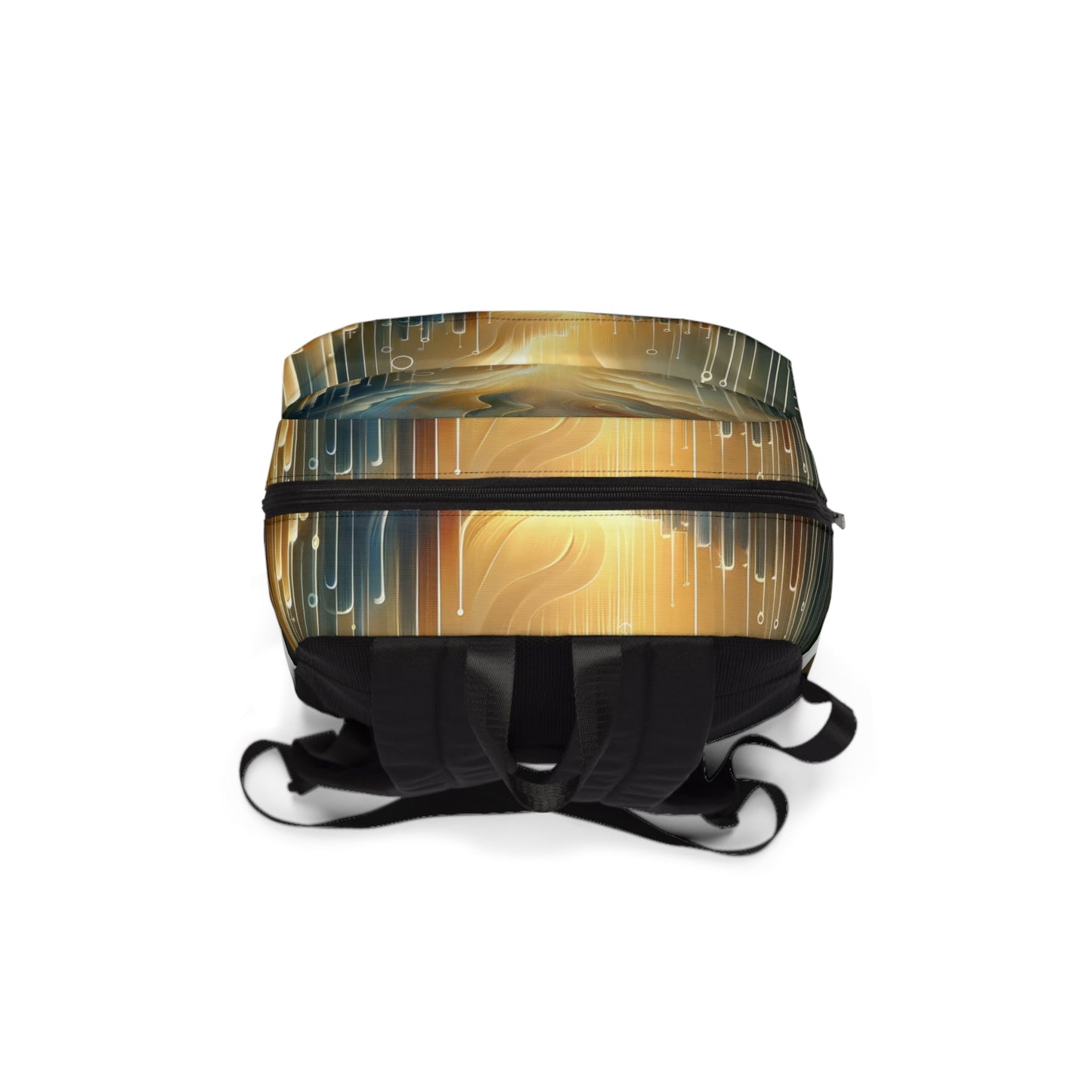 Frequency Shift Evocative Unisex Classic Backpack - ATUH.ART