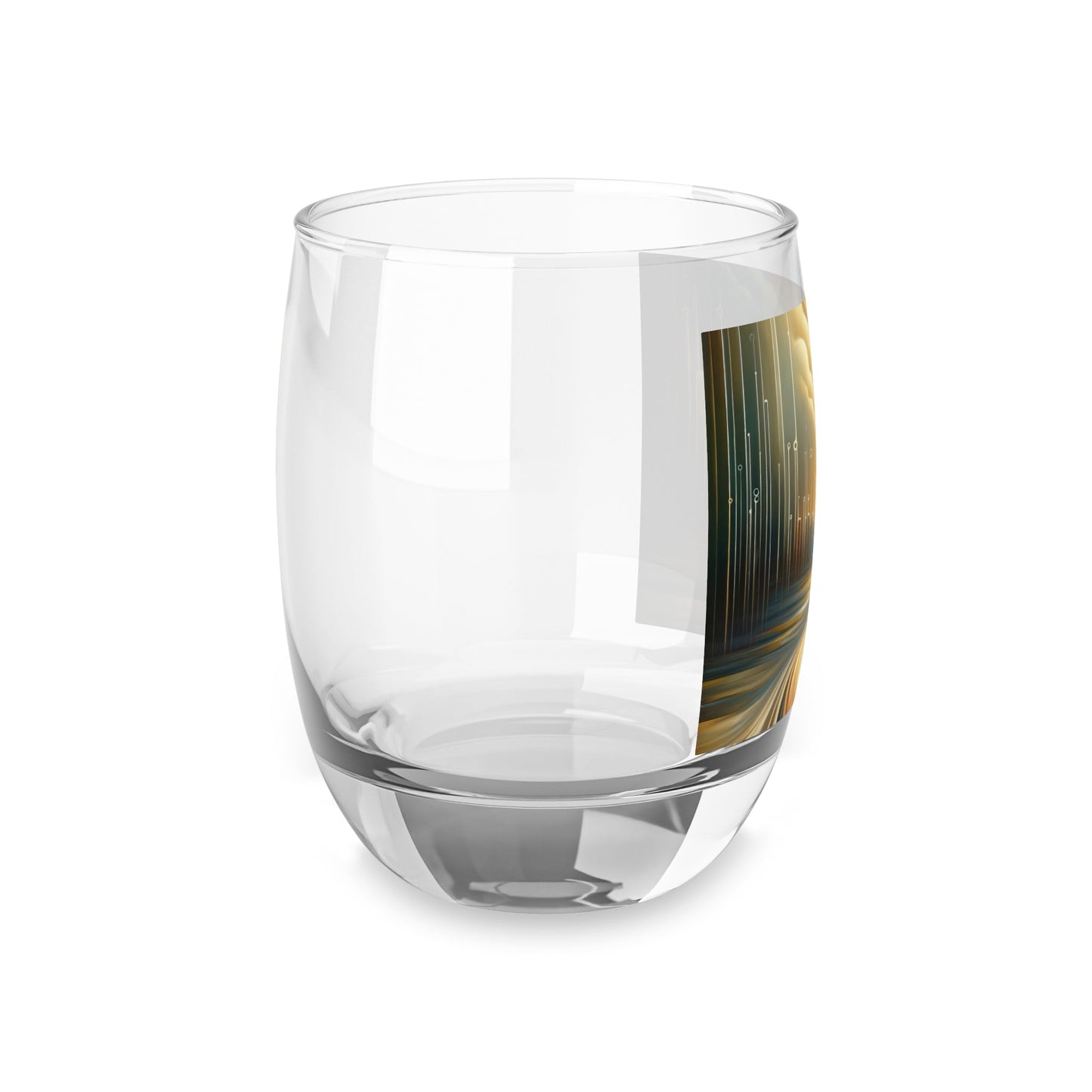 Frequency Shift Evocative Whiskey Glass - ATUH.ART