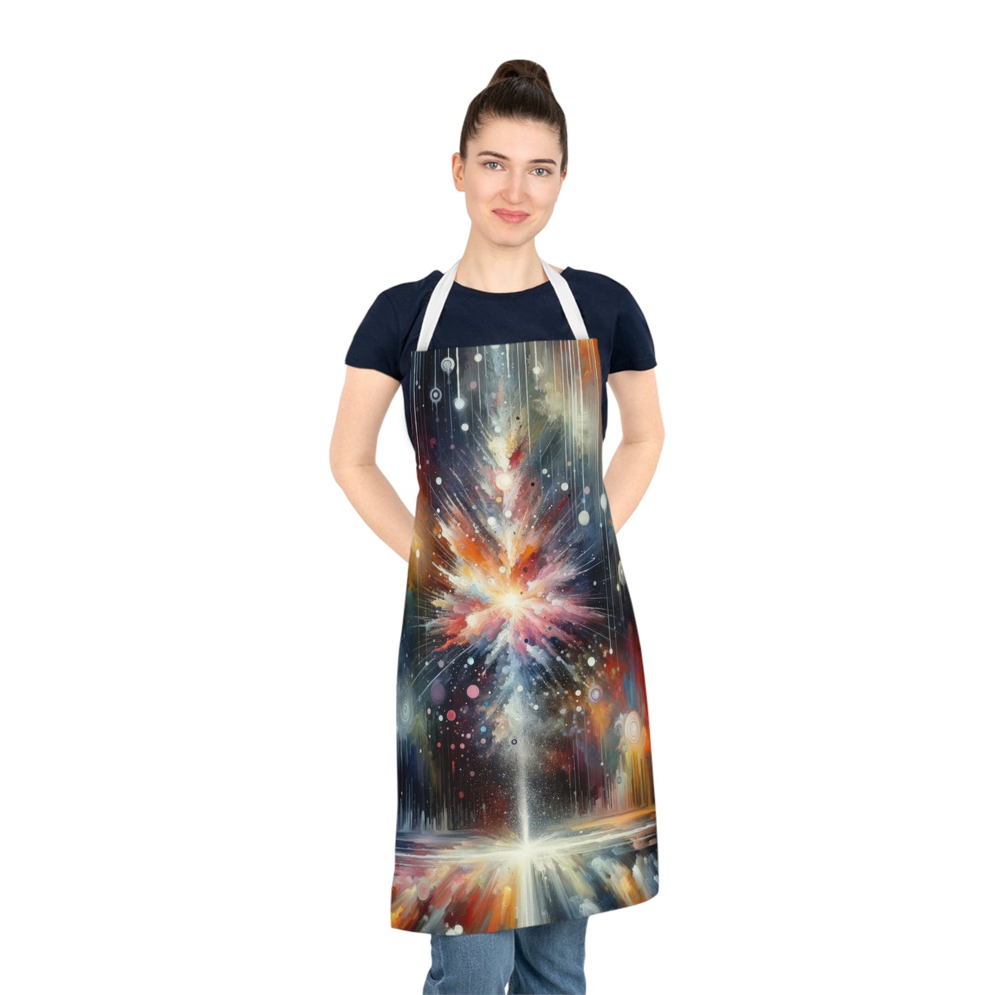Galactic Mind Clarity Adult Apron (AOP) - ATUH.ART