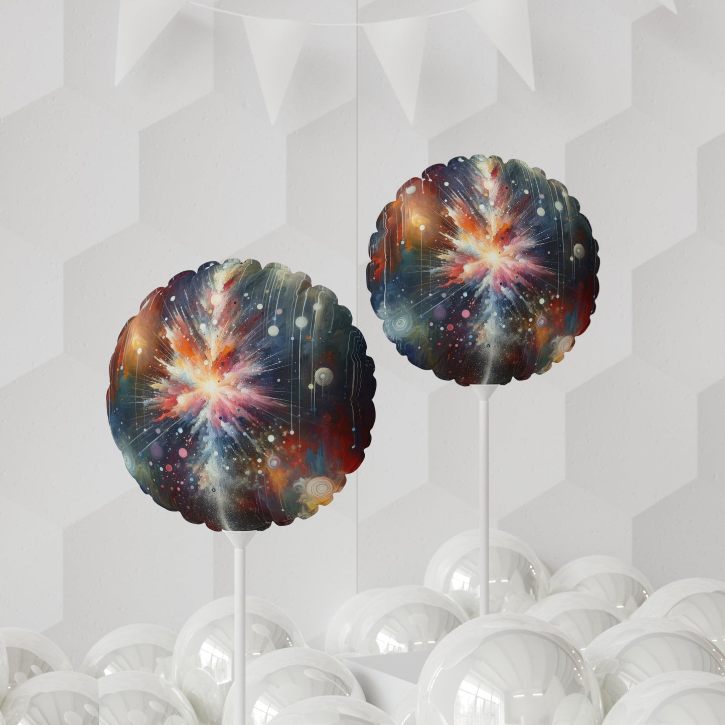 Galactic Mind Clarity Balloon (Round and Heart-shaped), 11" - ATUH.ART